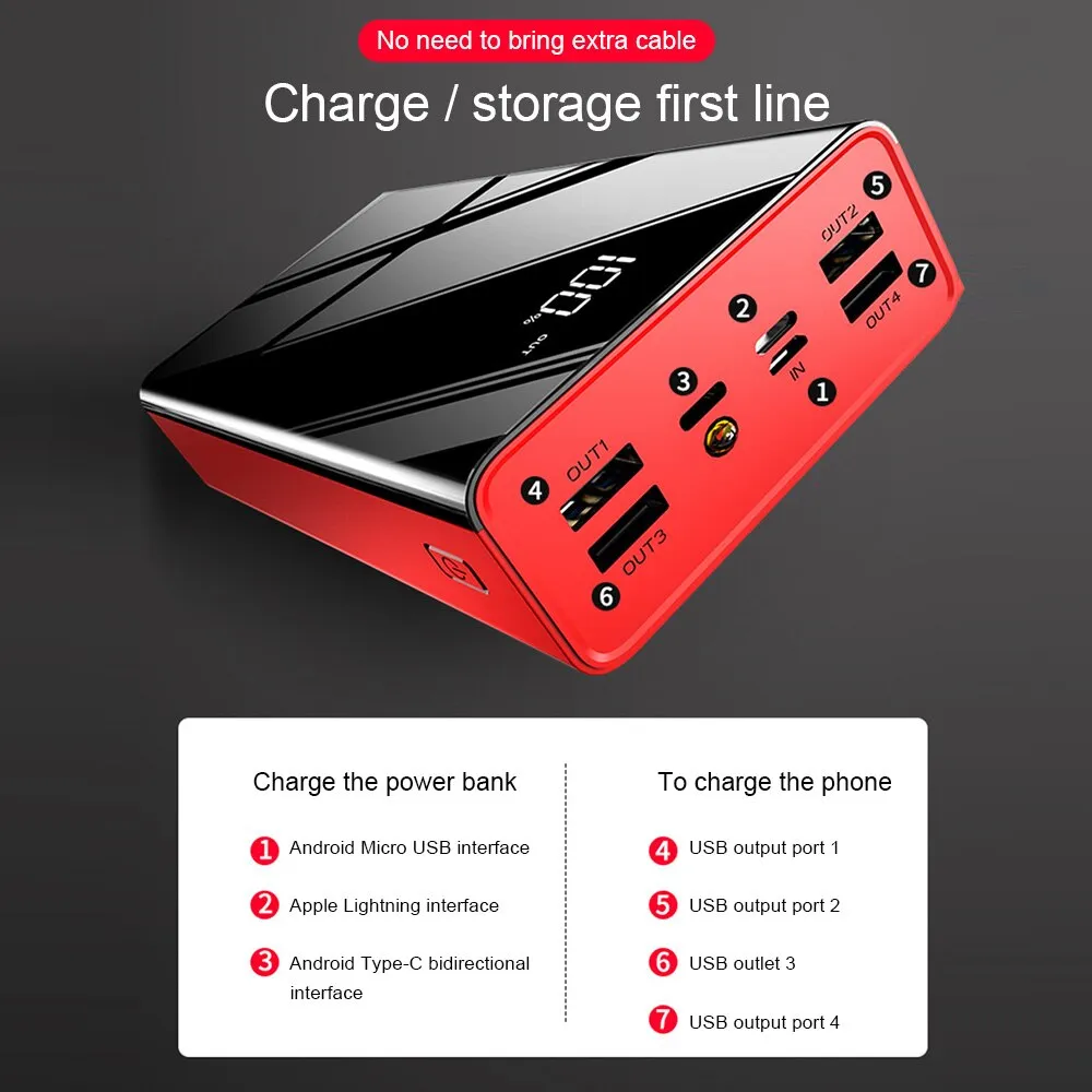Batterie portable 40000 mAh X – Image 3