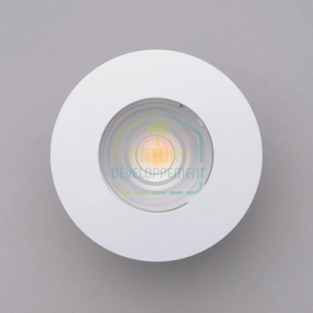 Spot LED fixe 6W pour construction BBC gamme COMPACT
