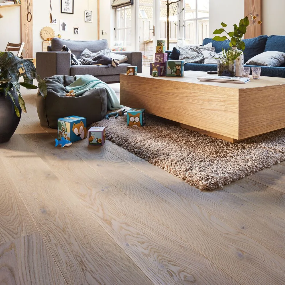 Parquet bois vernis mat largeur 18cm Longlife PD 200 Meister