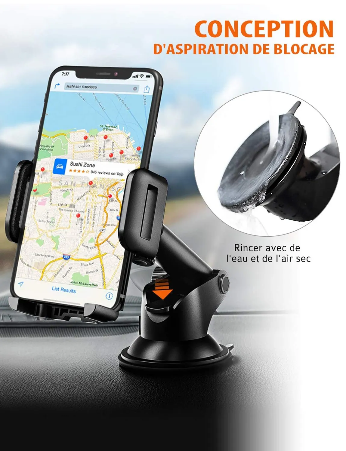Accroche téléphone portable voiture – Image 3