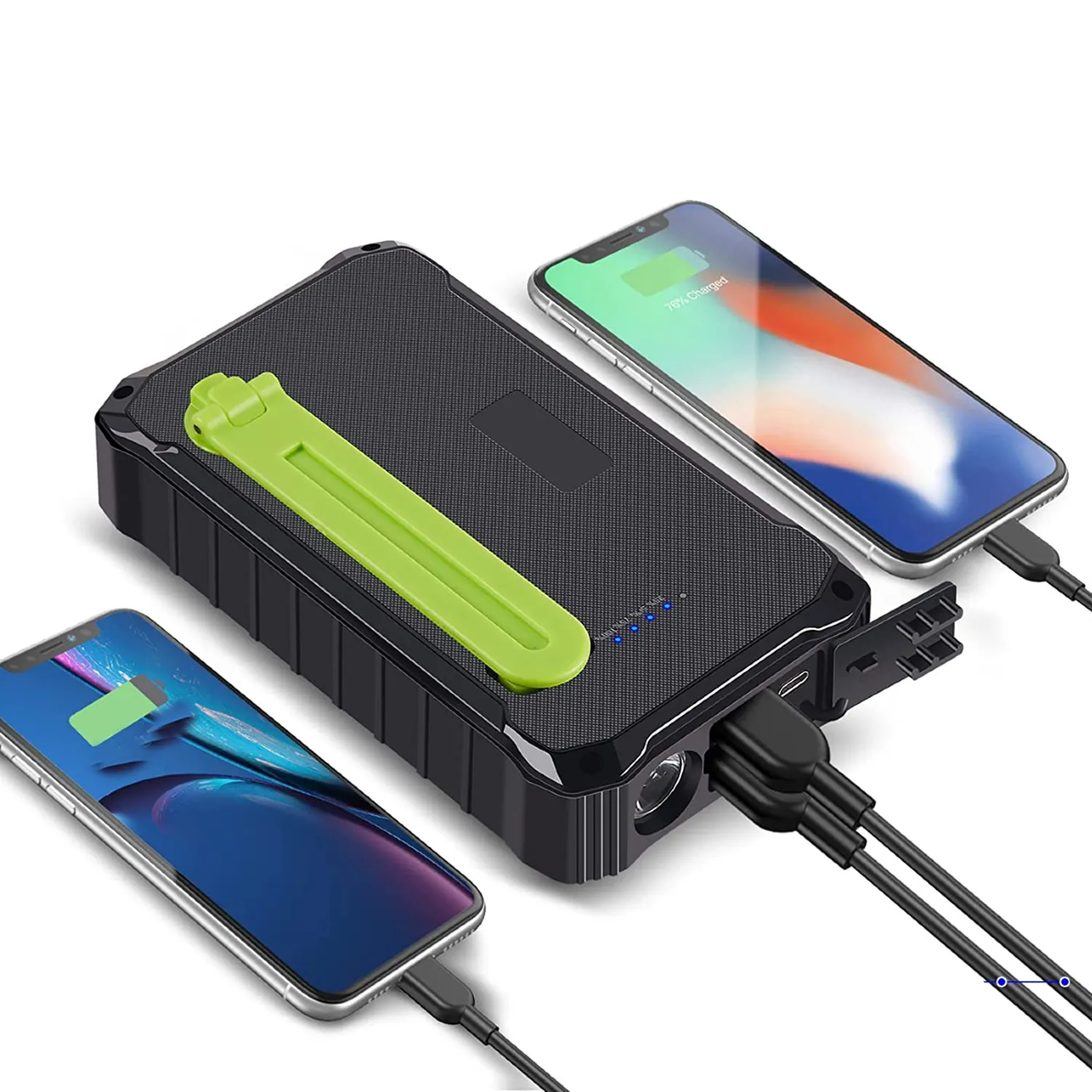 Batterie Solaire avec Manivelle – Image 3