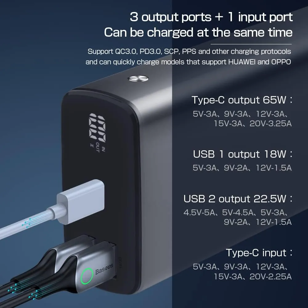 Batterie Externe Ordinateur Portable 65W – Image 6
