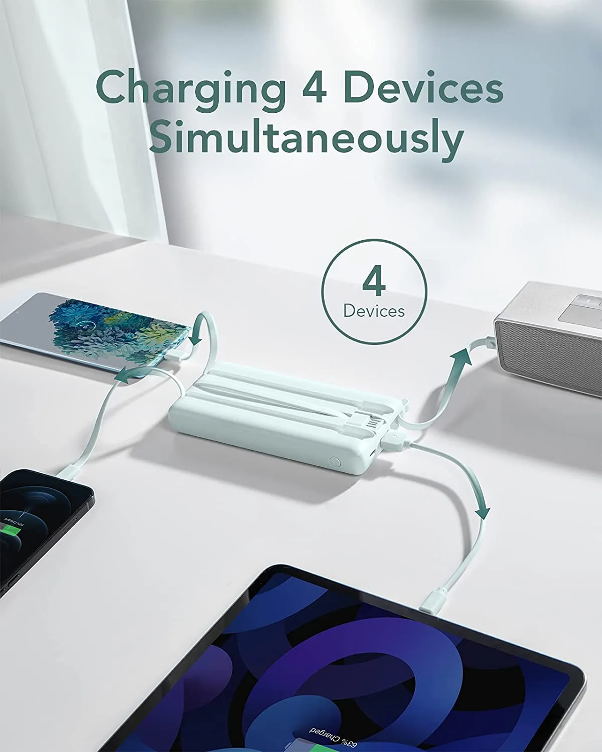 Batterie Externe VEEKTOMX 10000 mAh – Image 4