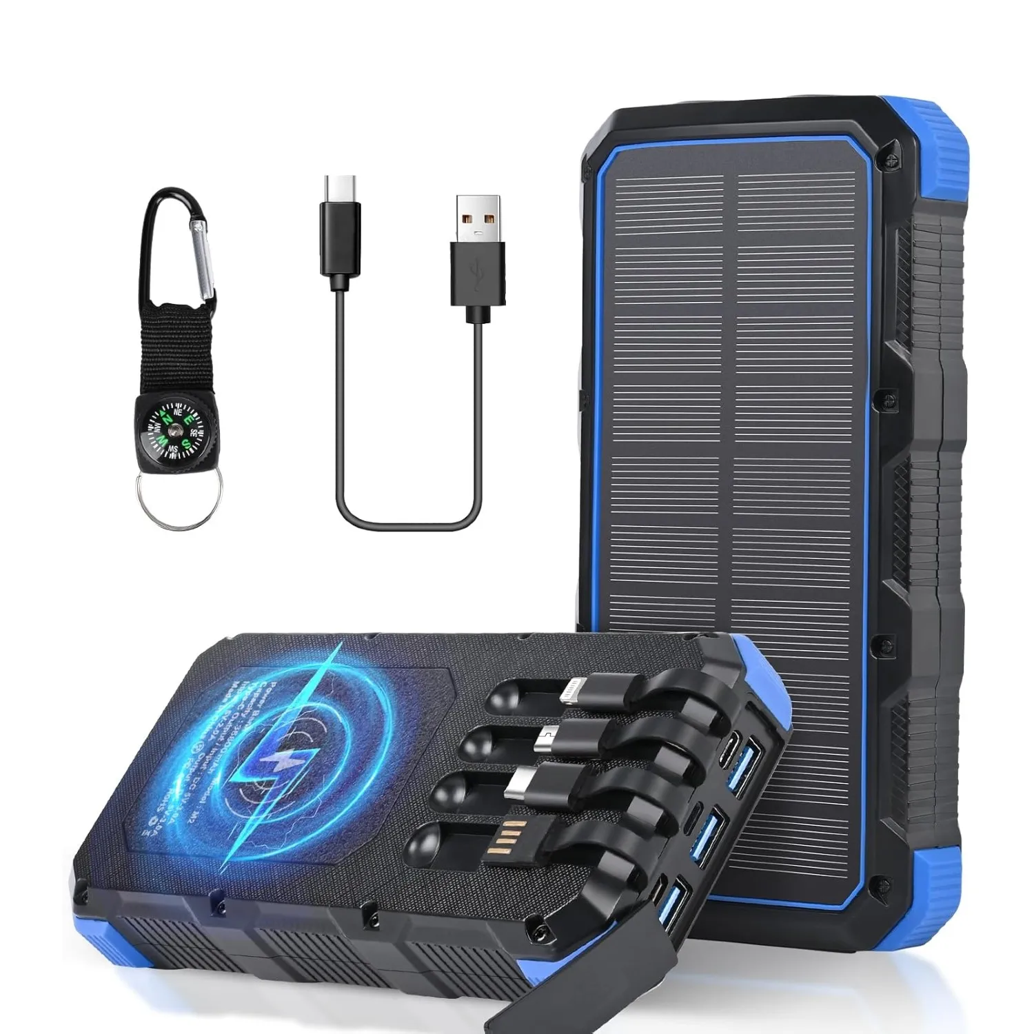 Batterie Externe Solaire Multifonction – Image 8