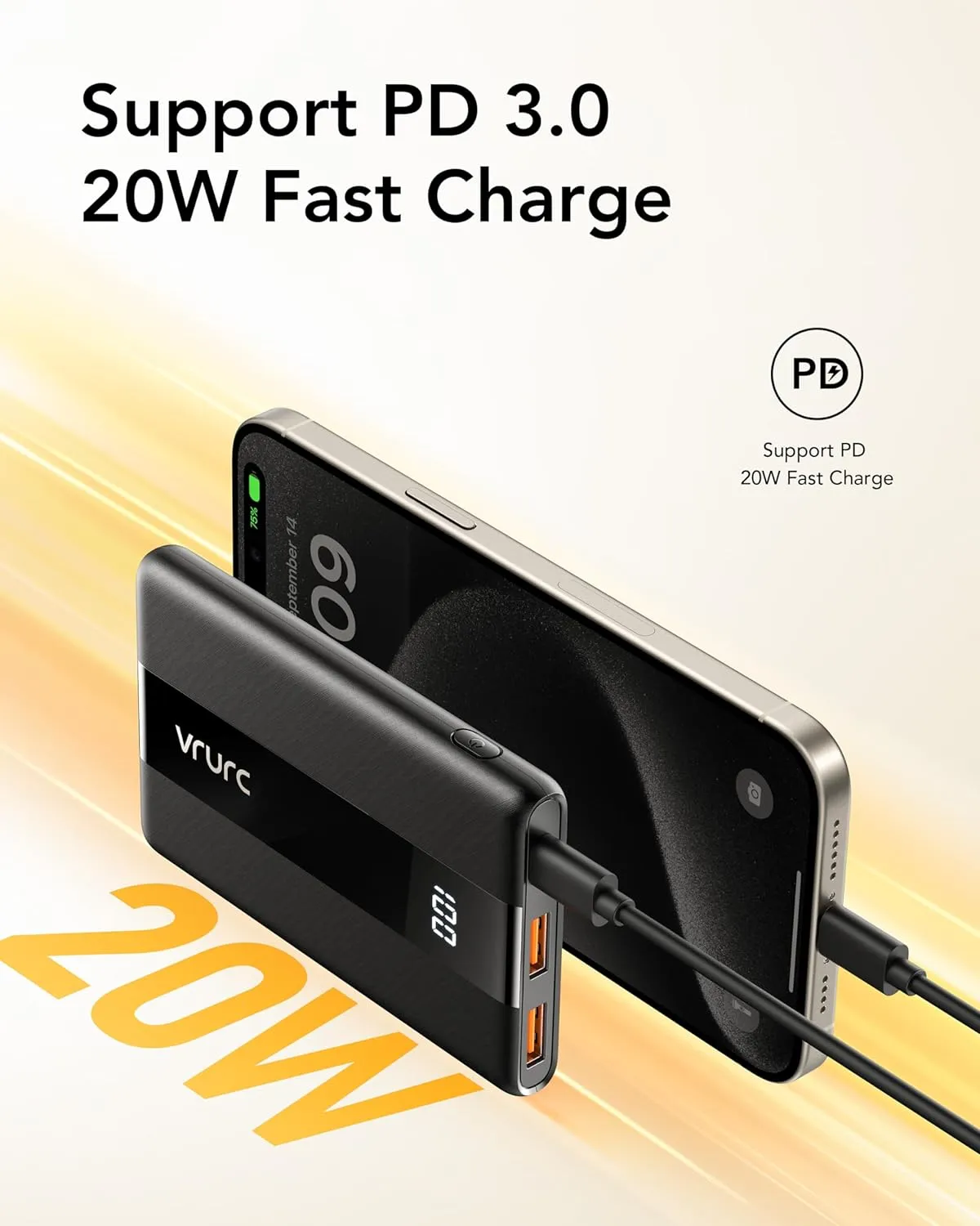 Batterie externe 10000mAh avec support vélo – Image 8