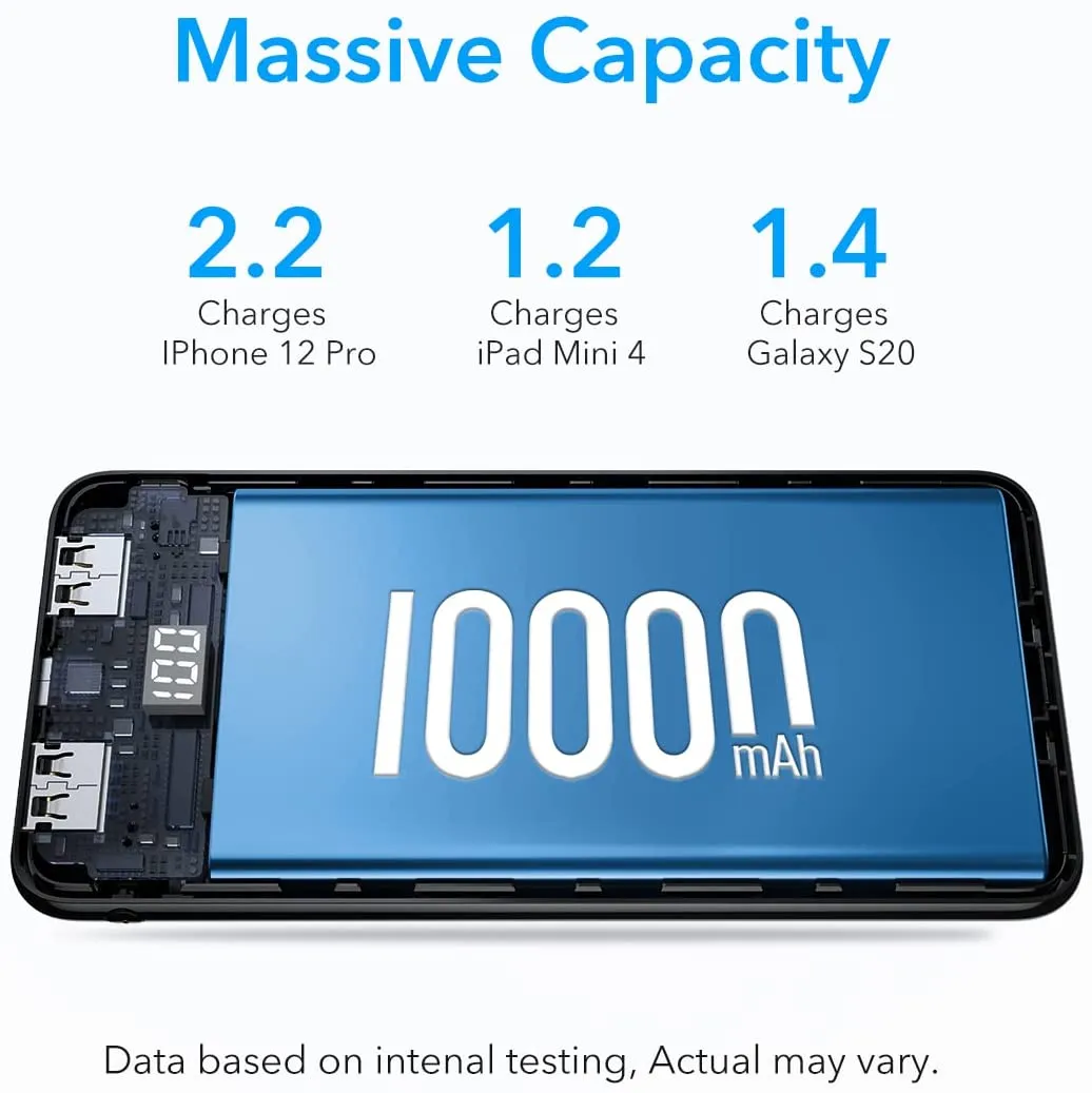 Batterie externe Qecvec 10000 mAh – Image 3