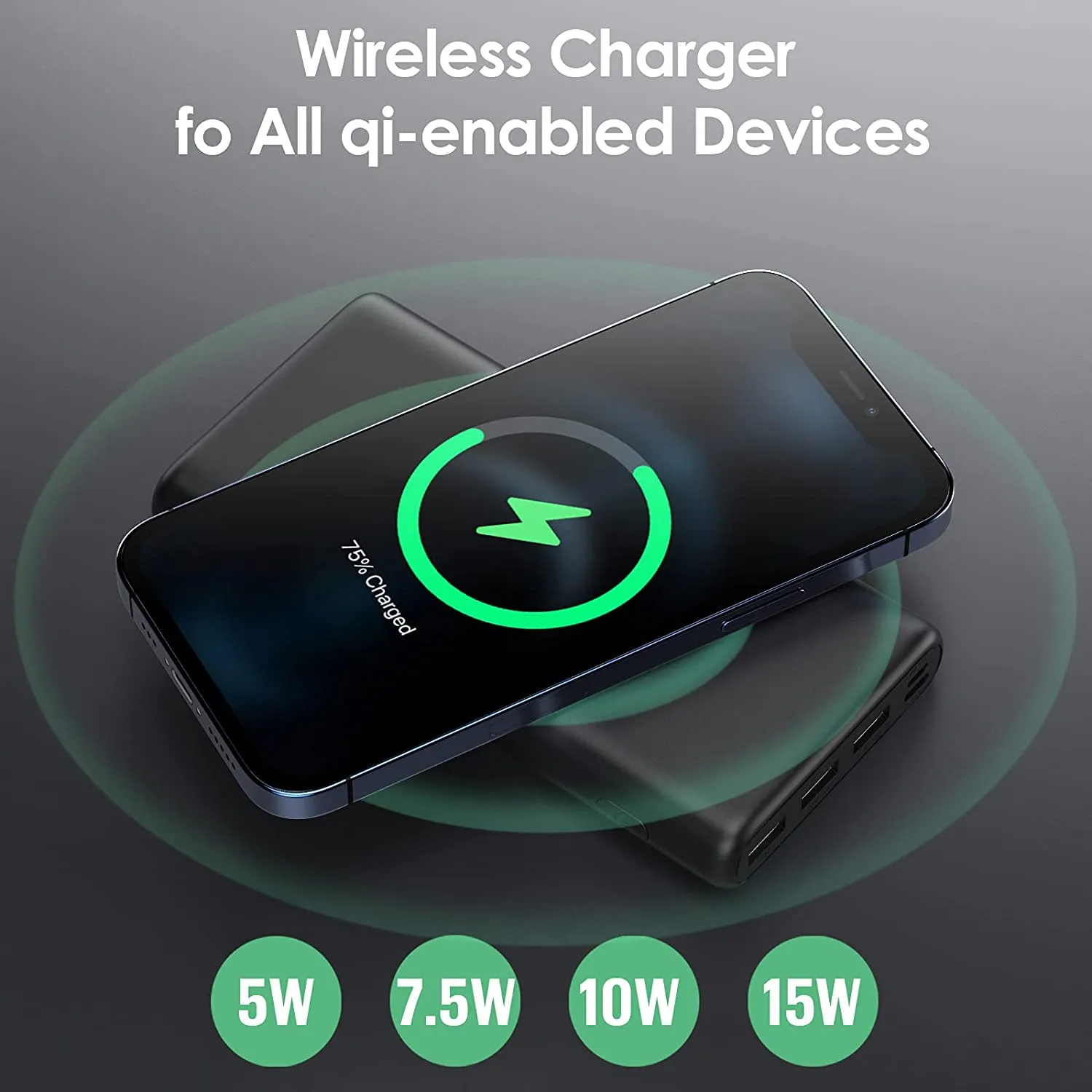 Batterie portable 33800 mAh 5 sorties – Image 2