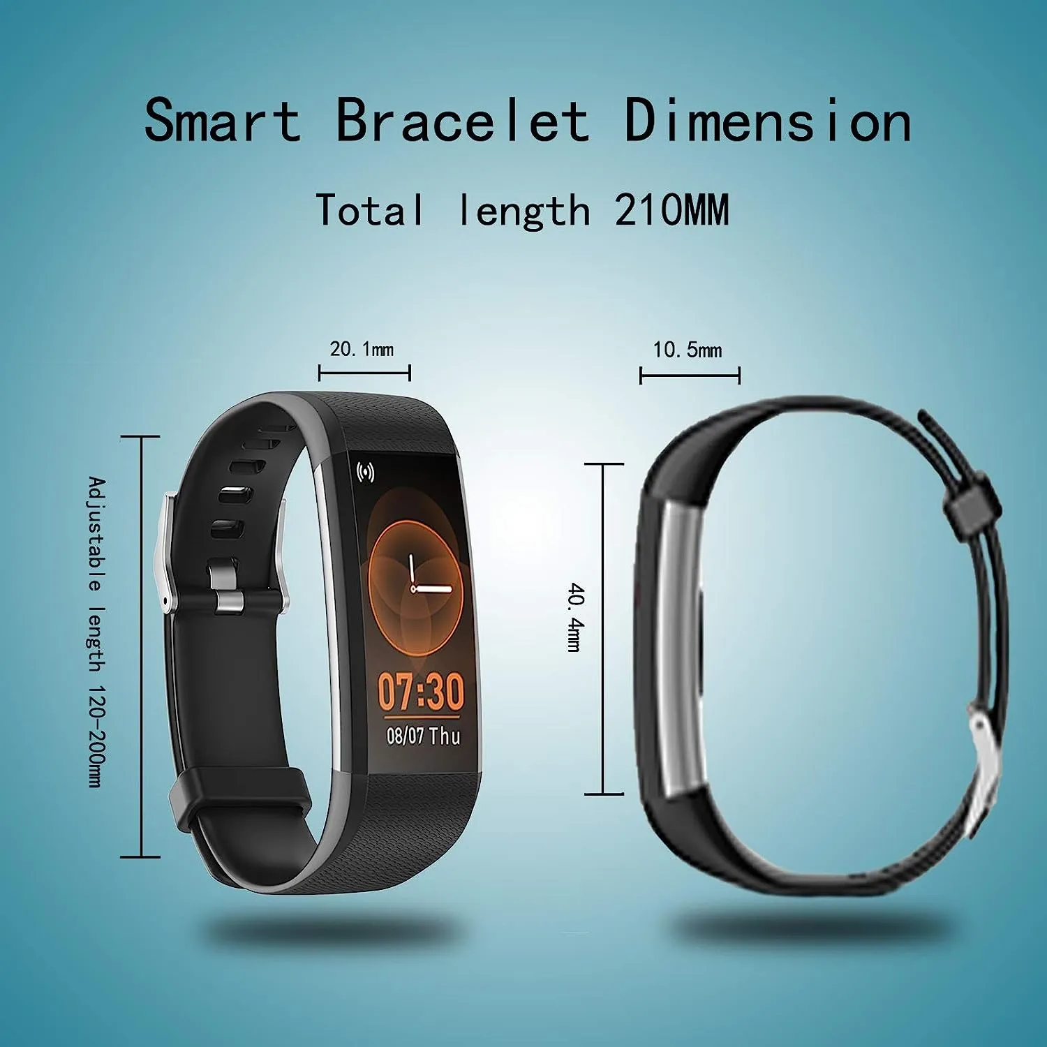 Bracelet Connecté Sport Étanche – Image 2
