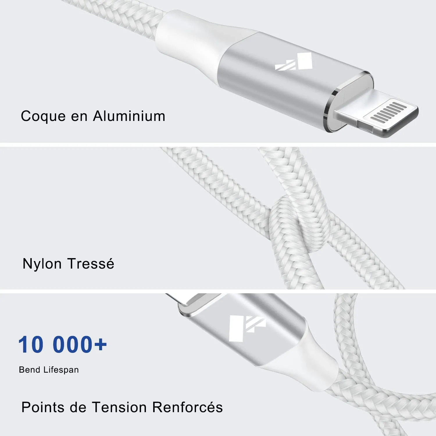 Câble USB Type-C vers Lightning – Image 8