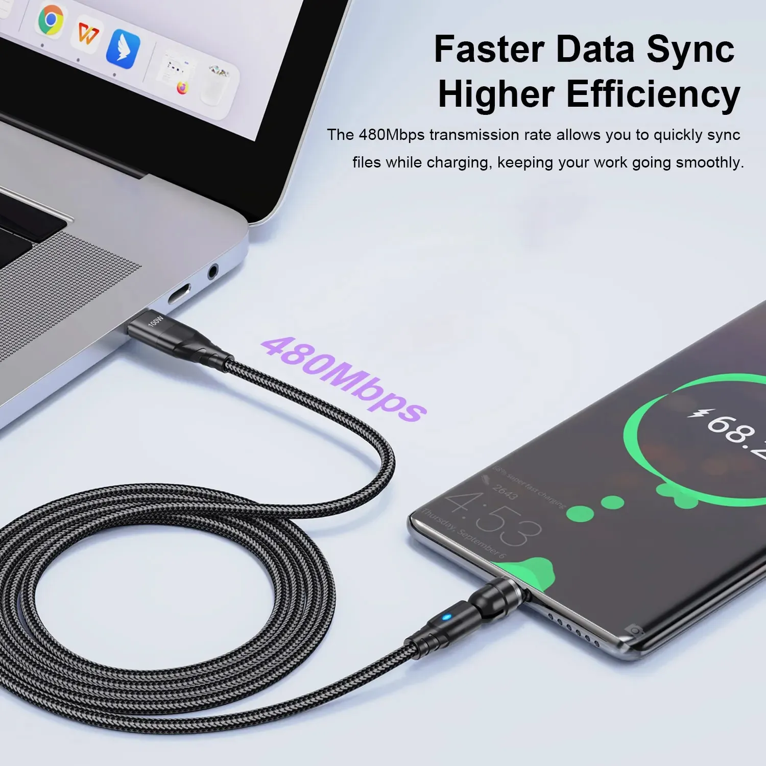 Cable USB Type C Magnétique – Image 5
