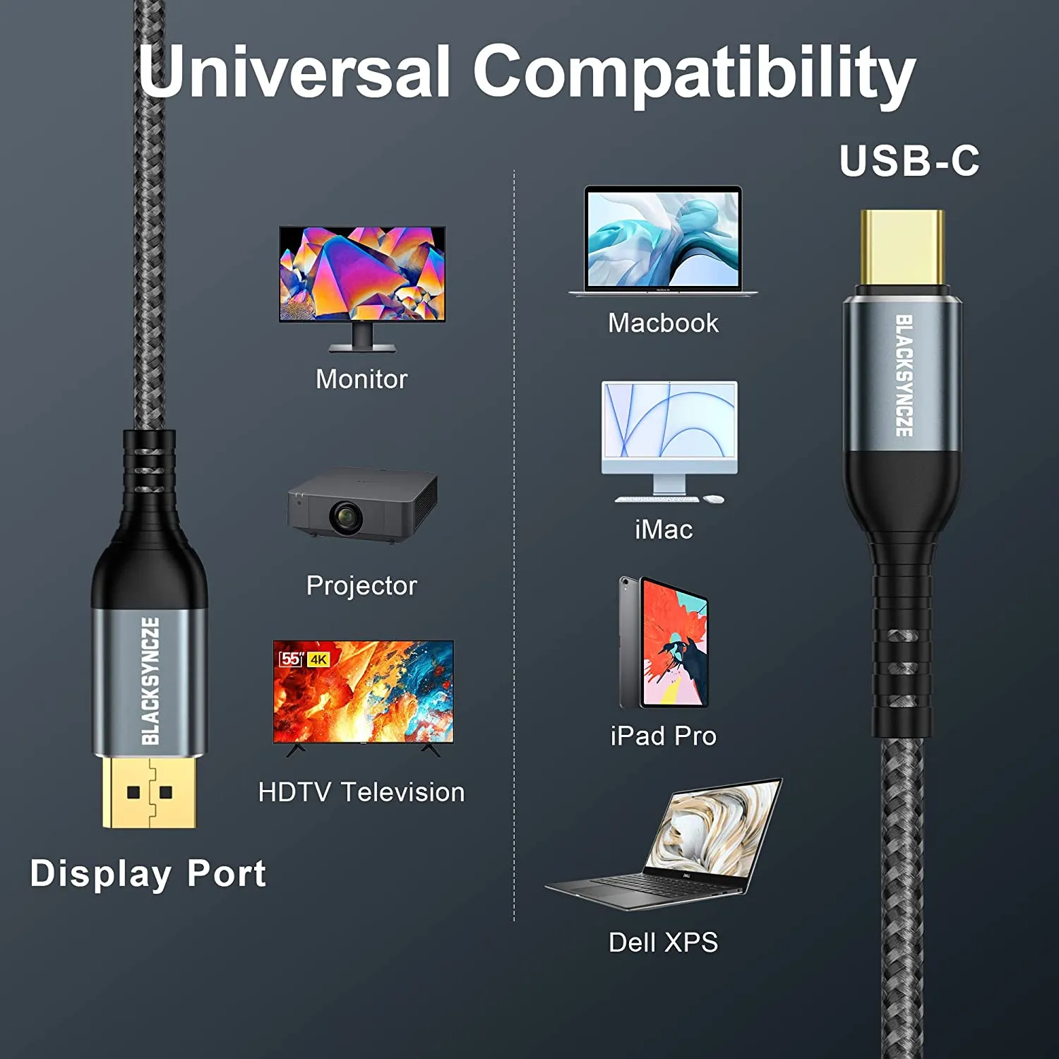 Cordon USB Type-C vers Displayport – Image 6