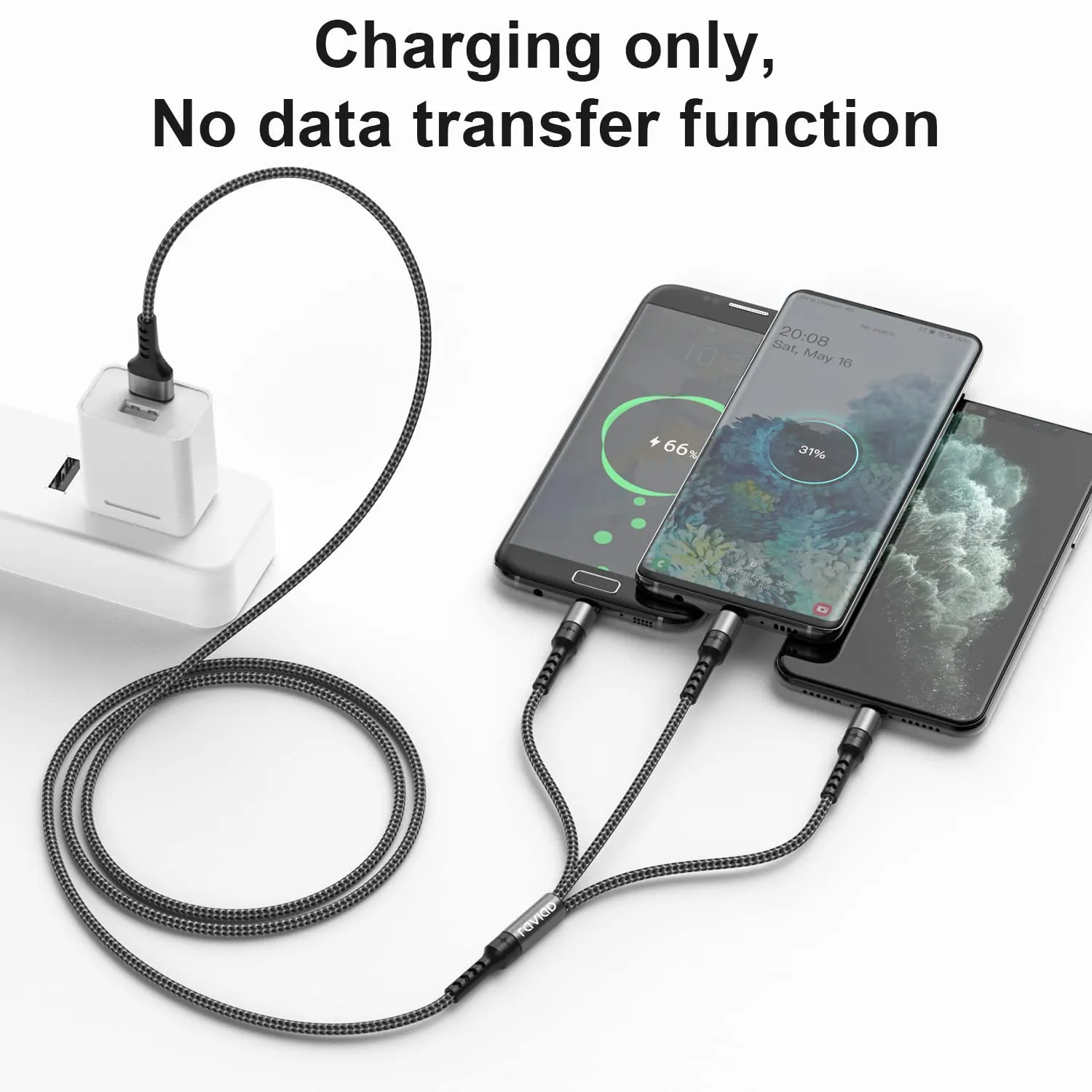 Câble Universel Type-C / Micro-USB / Lightning – Image 3