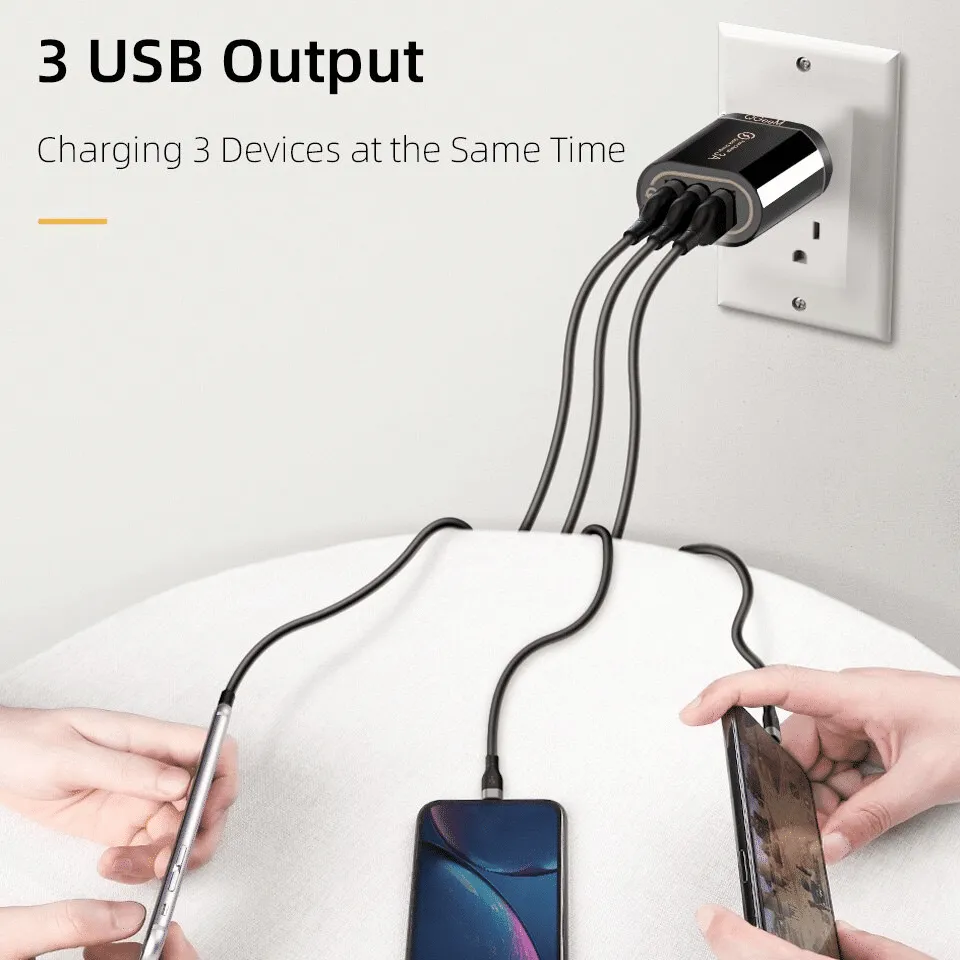 Chargeur Rapide 3 Sorties – Image 2
