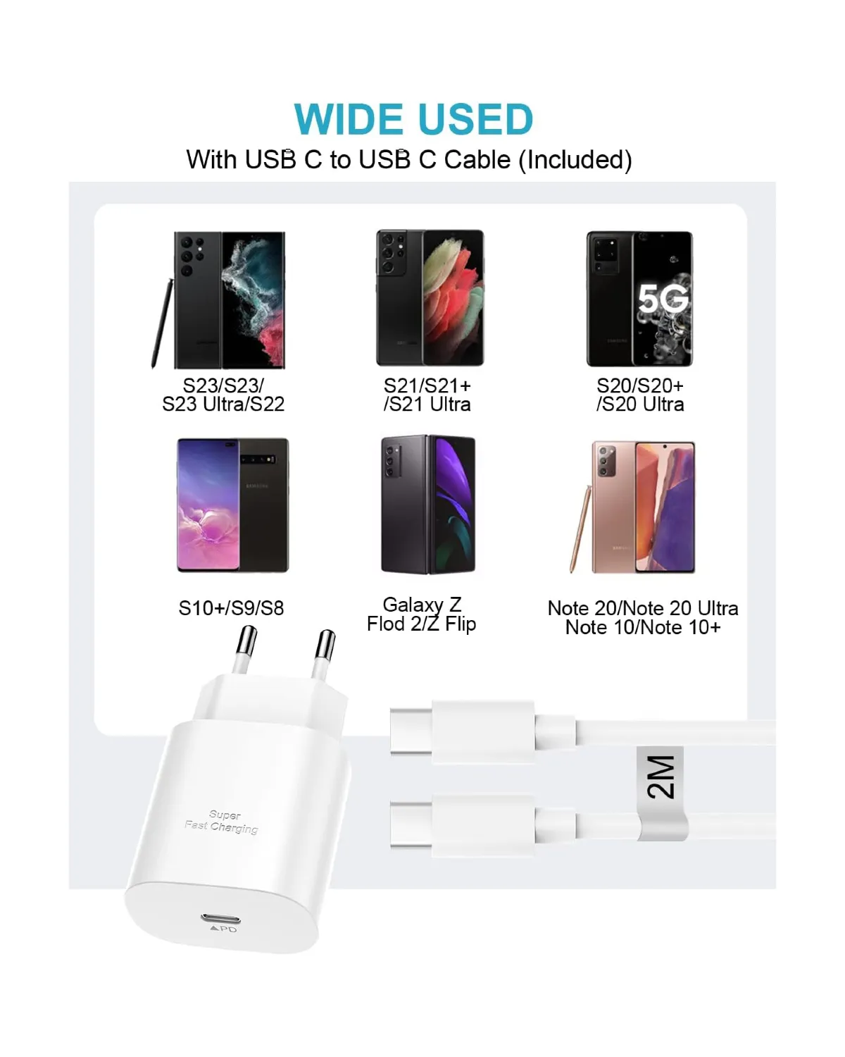 Chargeur Samsung S10 USB-C – Image 3