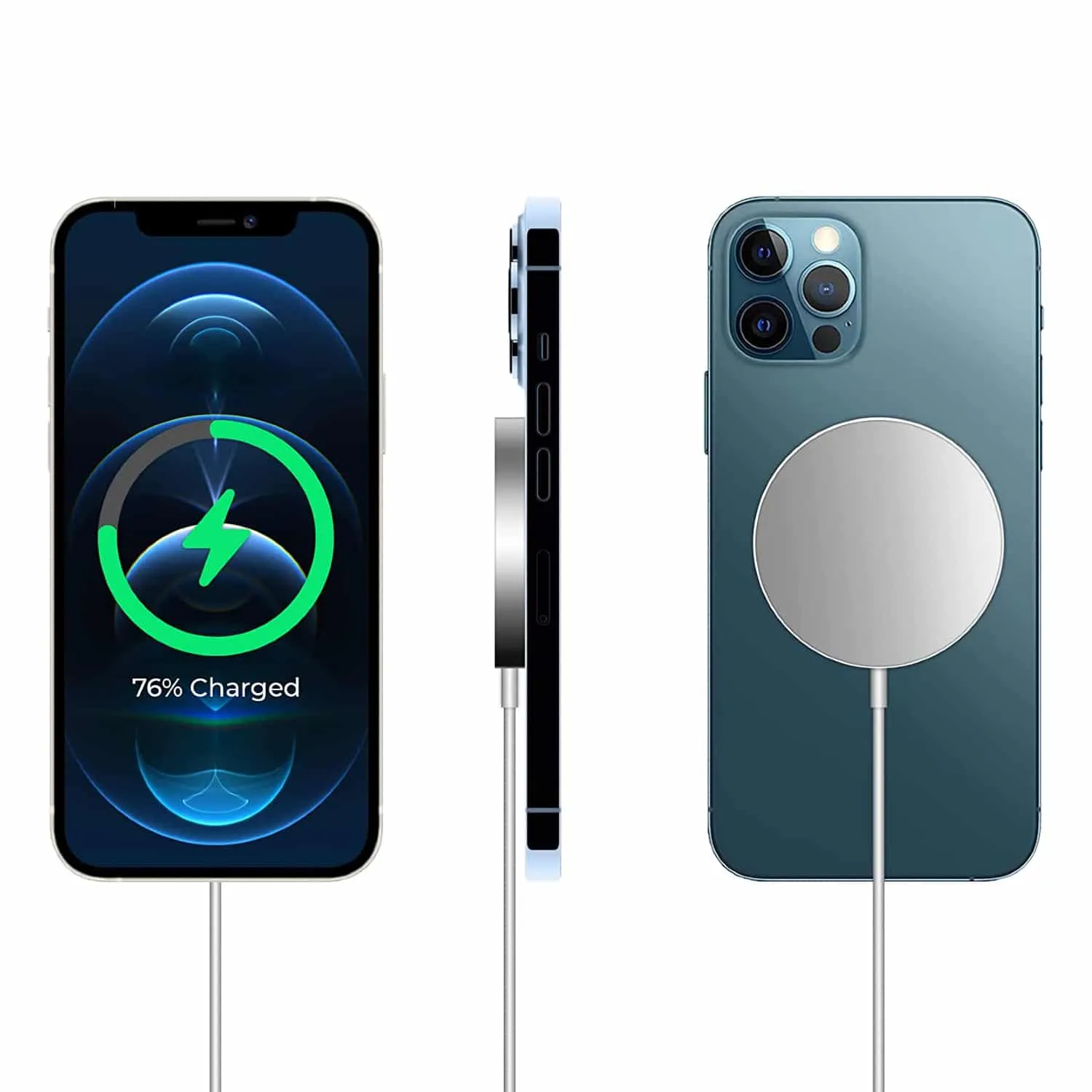 Chargeur induction magnétique pour iPhone 12/13 – Image 2