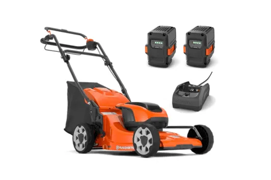 Tondeuse à batterie HUSQVARNA – LC 142iS (pack 2 batteries BLi20 ou 40-B140 et chargeur 40-C80)