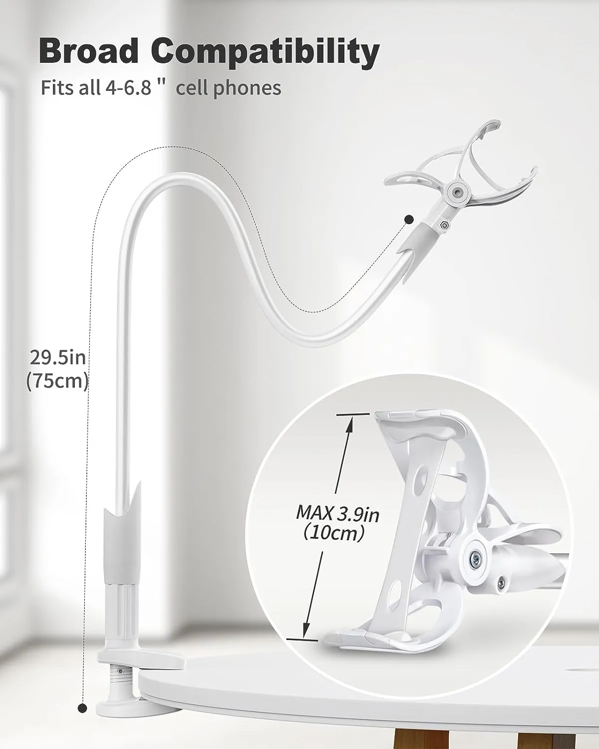 Long Support de Téléphone Réglable – Image 6