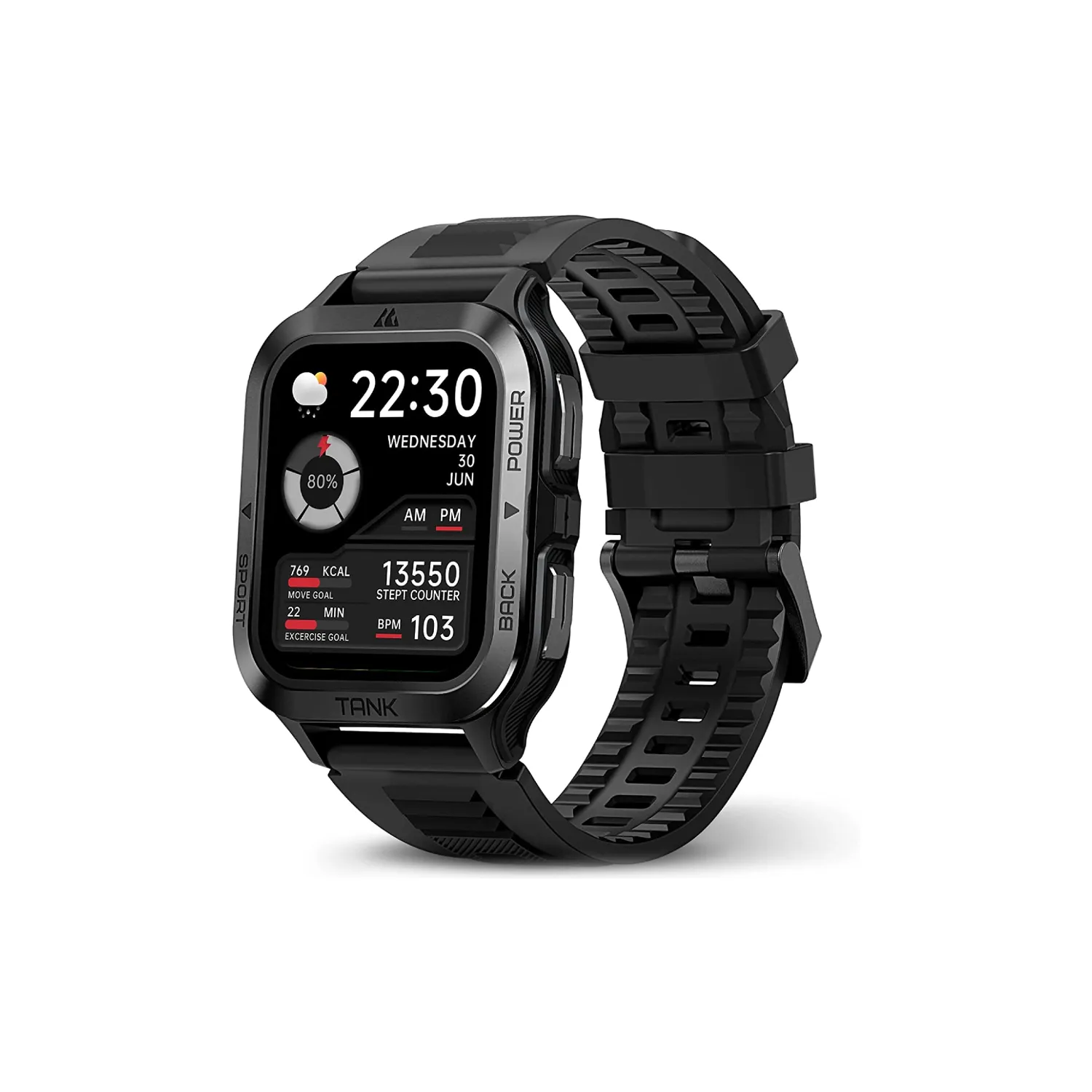 Montre Connecté Homme Solide Waterproof