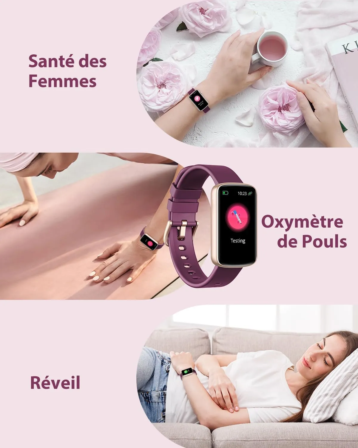 Montre Connecté Multisport Étanche Femme – Image 7