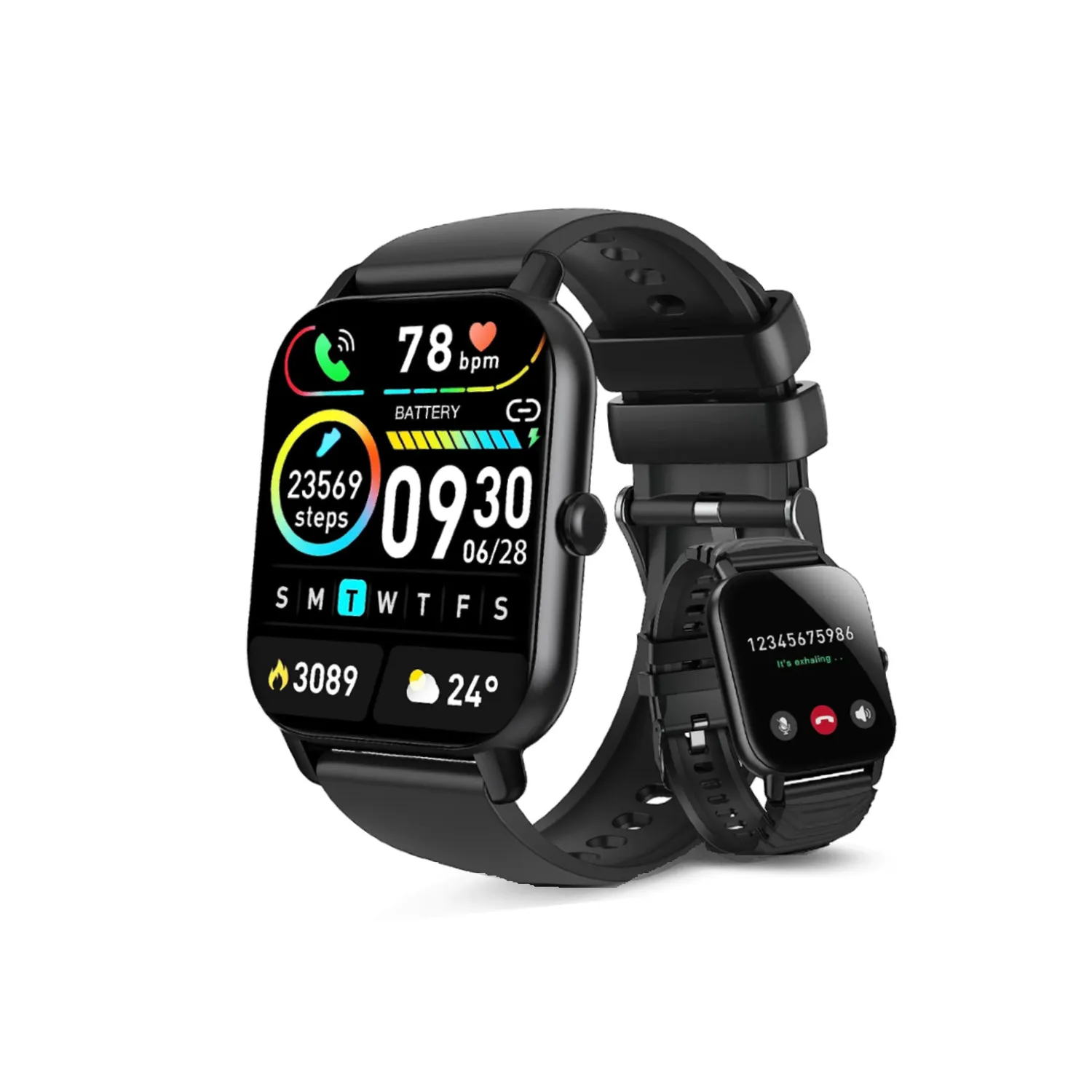 Montre Connecté Pulsation Cardiaque Étanche