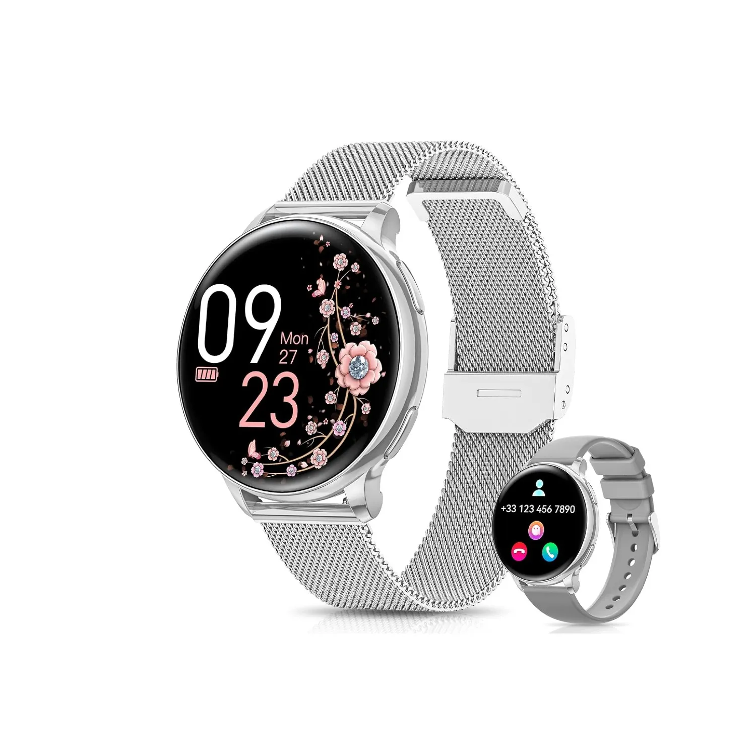 Montre Sport Femme Bracelet Métal