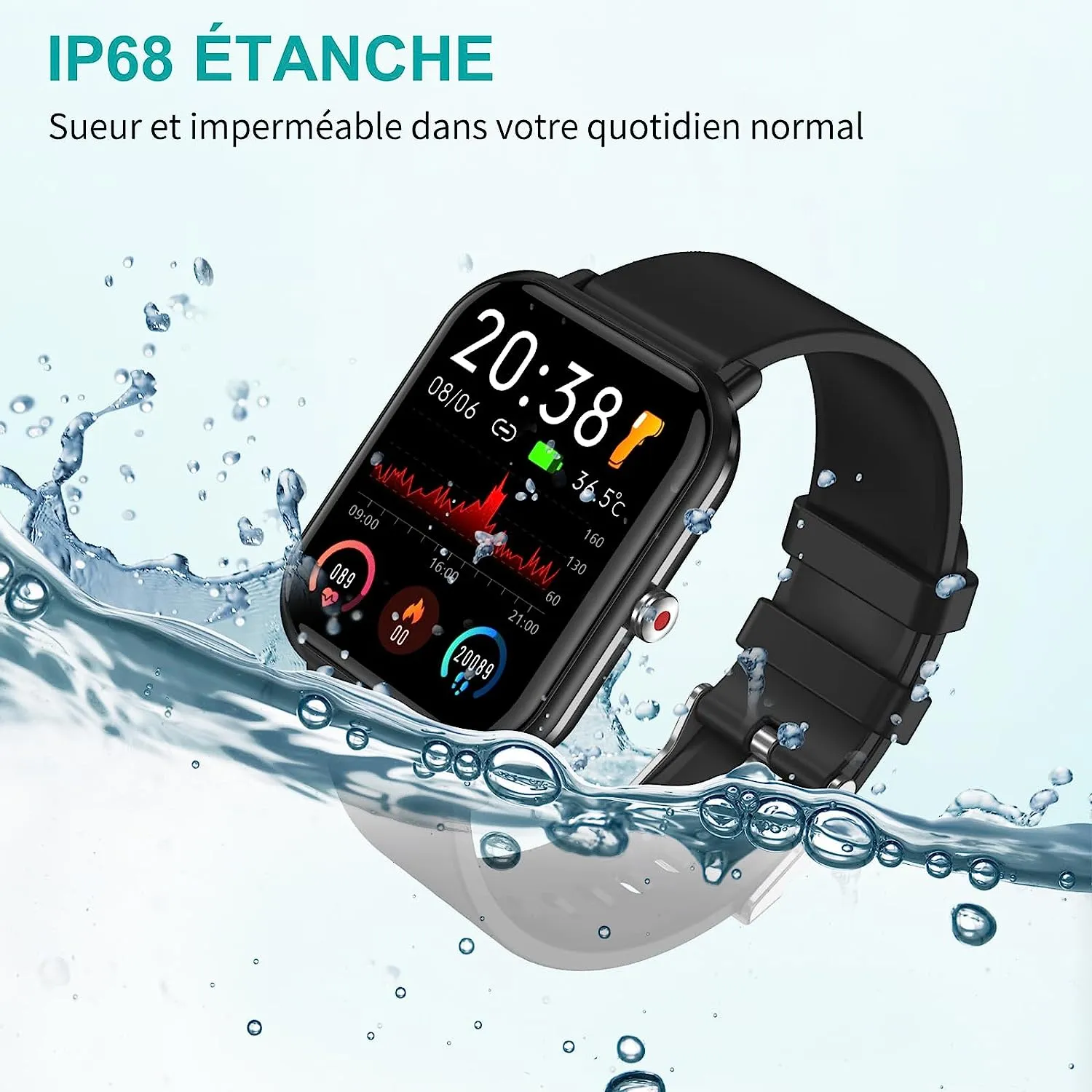 Montre Connectée Water Résistant – Image 5