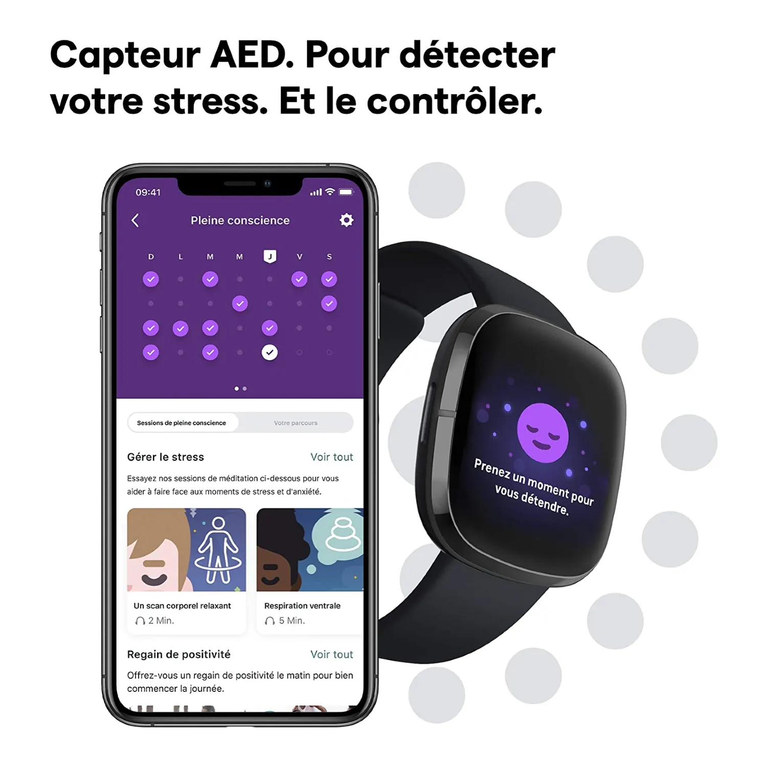 Montre Intelligente Homme Stress – Image 2