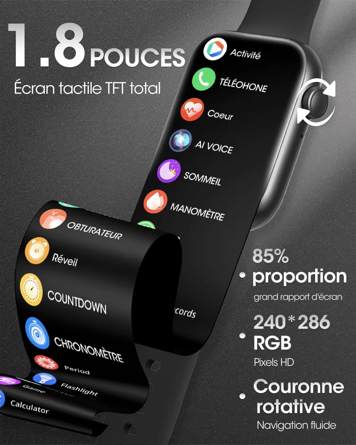 Montre Connectée Intelligente Adolescent – Image 5
