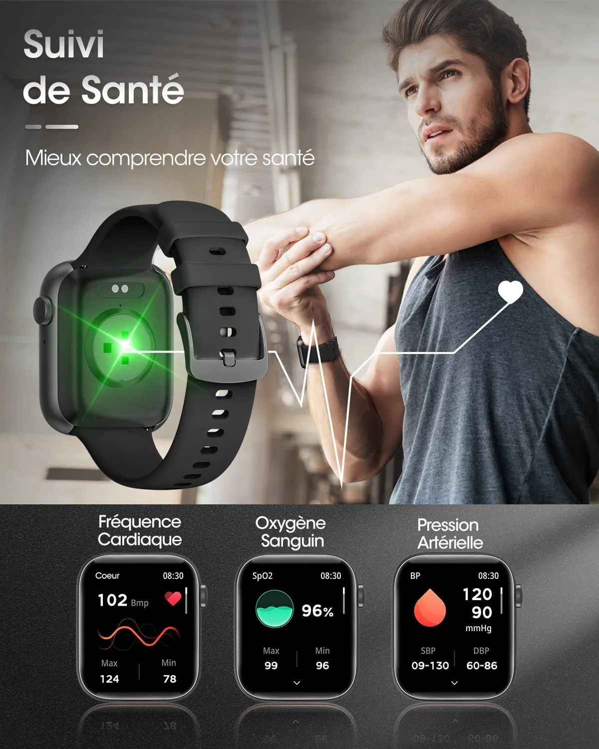 Montre Connectée Intelligente Adolescent – Image 6