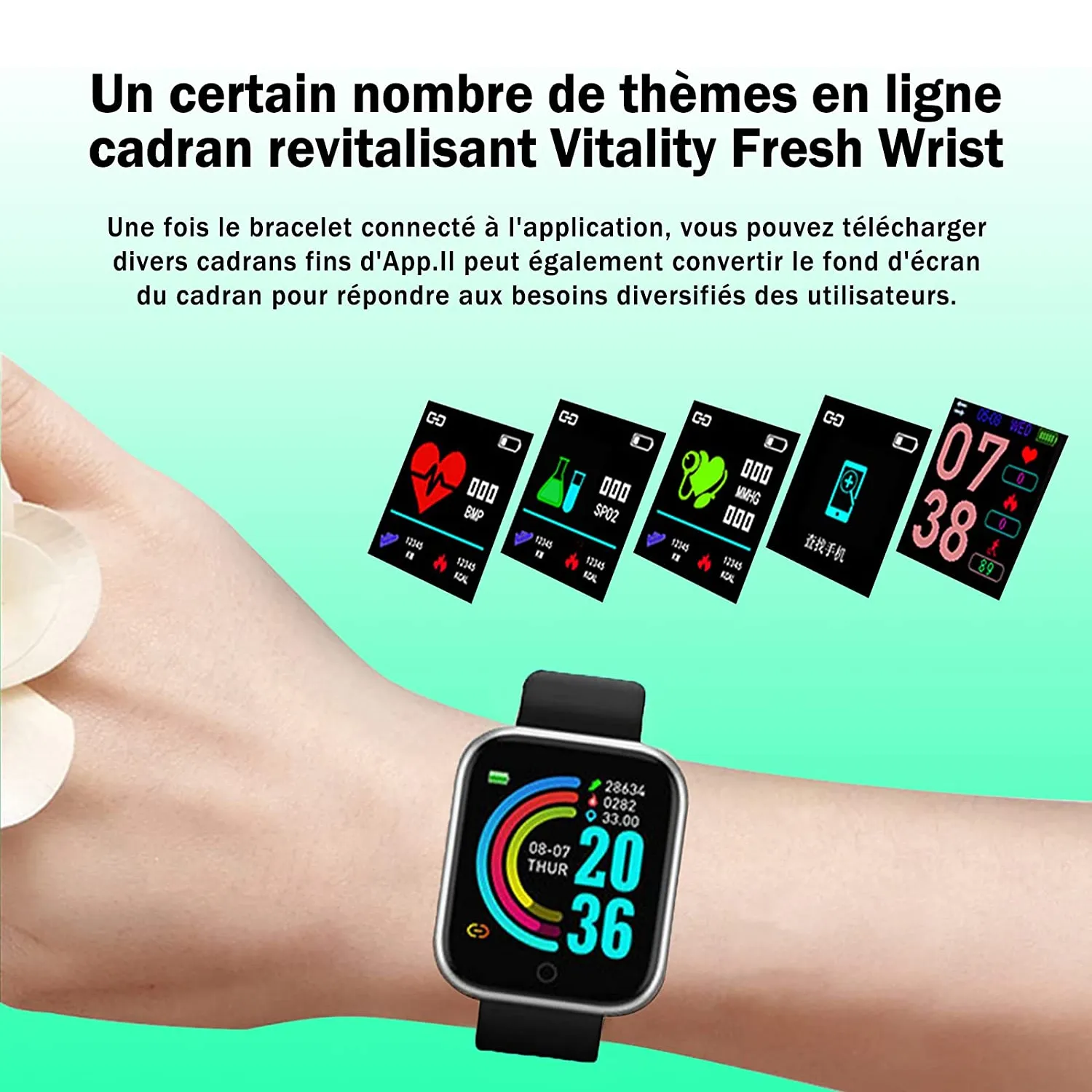Montre Connectée Sport Ado Garçon – Image 4