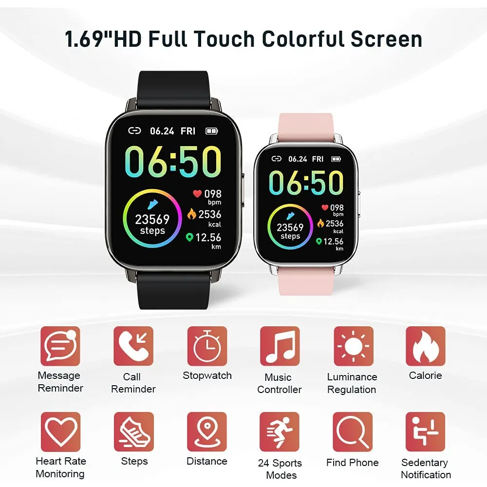 SmartWatch Homme Sport Tactile – Image 2