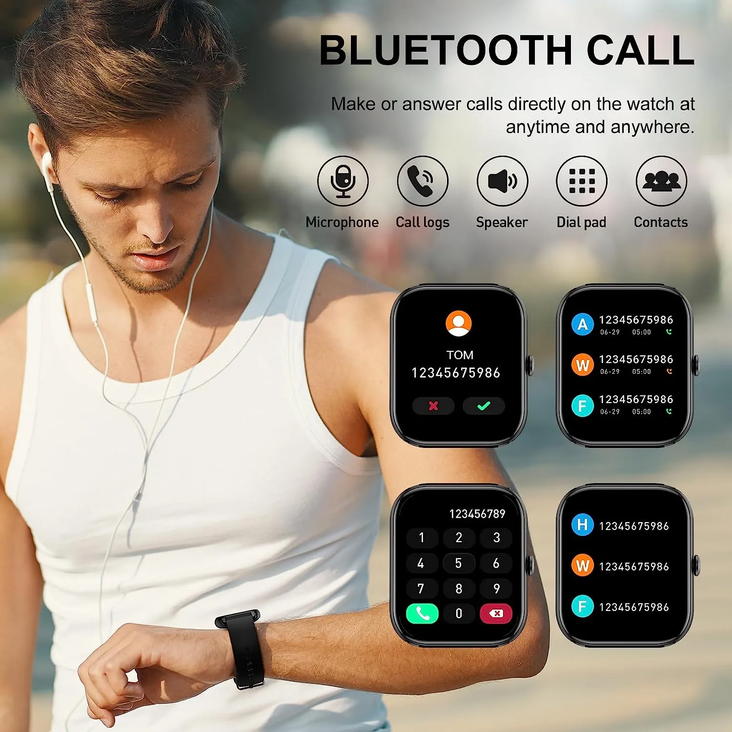 Montre connectée étanche 100 modes sportifs – Image 4