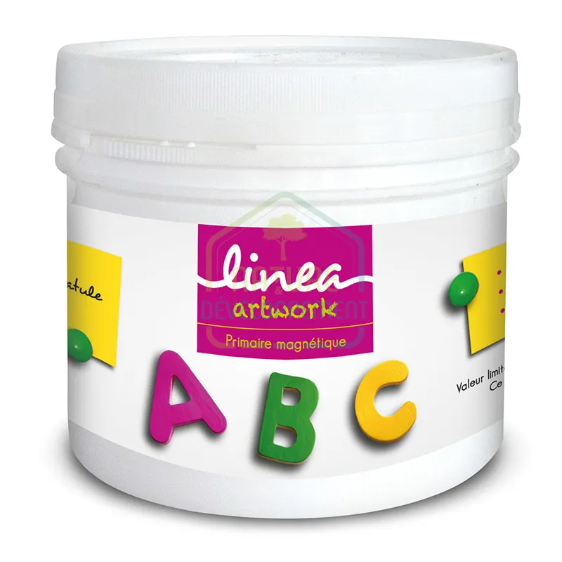 Peinture magnétique grise LINEA ART WORK de Natura