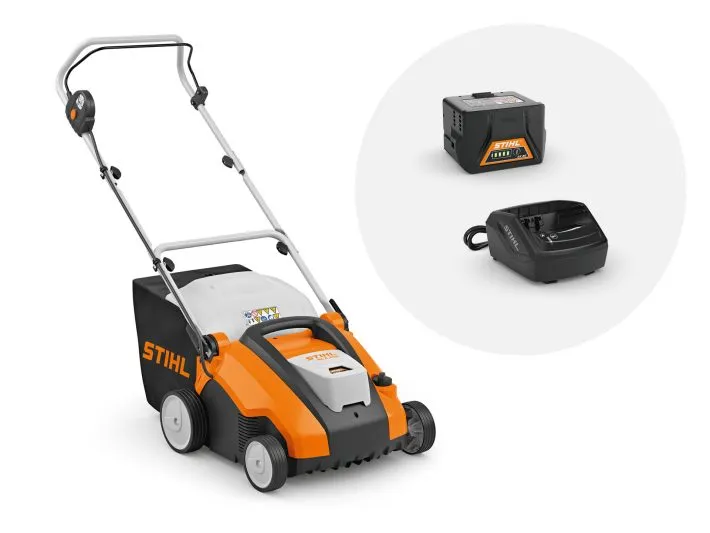 Scarificateur à batterie STIHL – RLA 240 (pack batterie AK30 + chargeur AL101) – Gamme AK