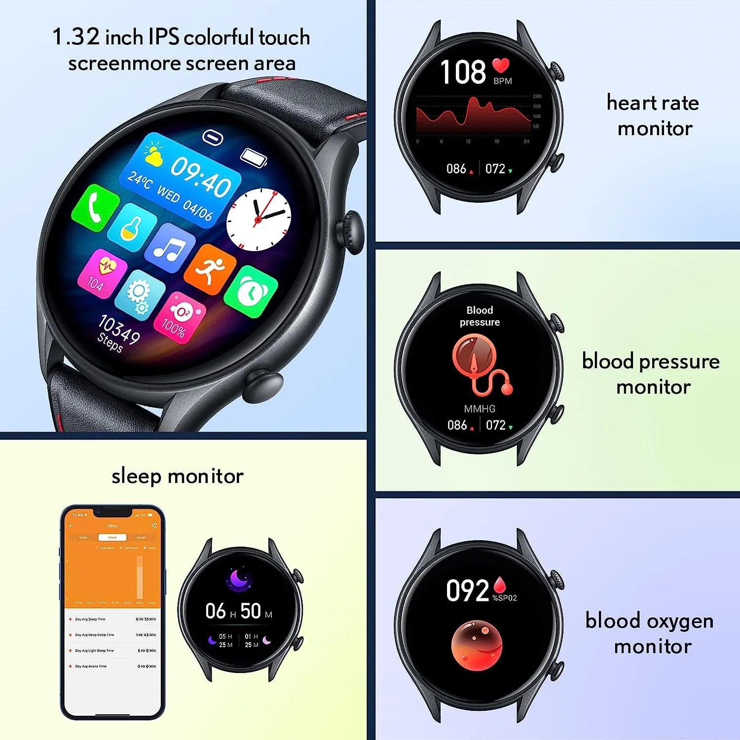 Montre Connectée Habillée Homme – Image 2