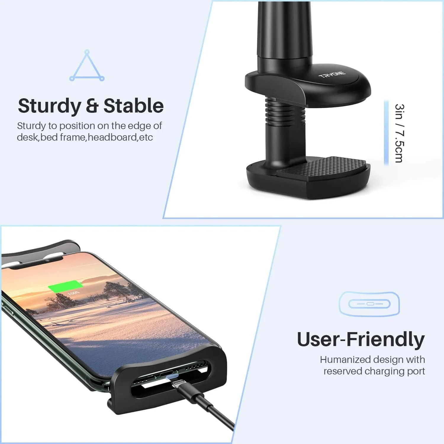 Support Tablette Lit – Image 7