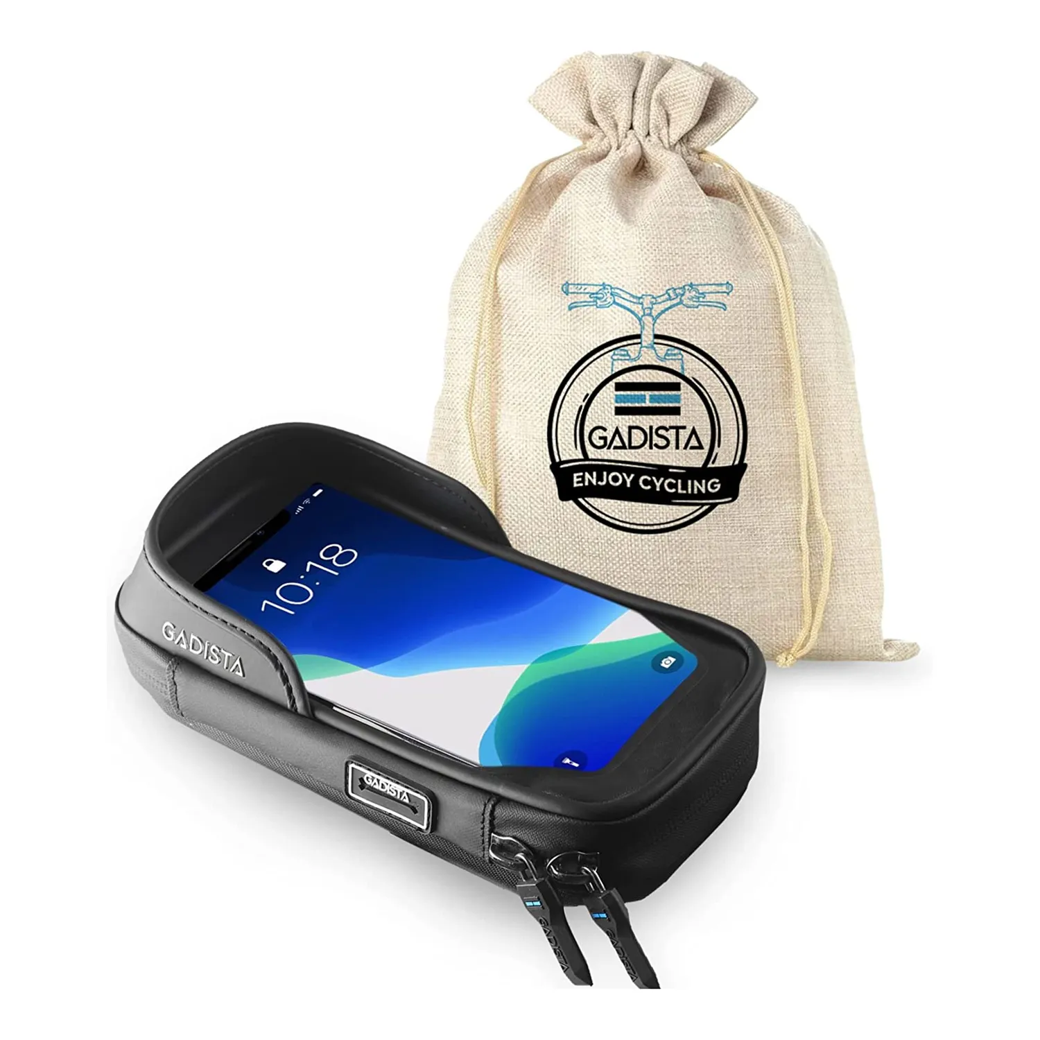 Support Téléphone Motocyclette Fixation Solide – Image 6