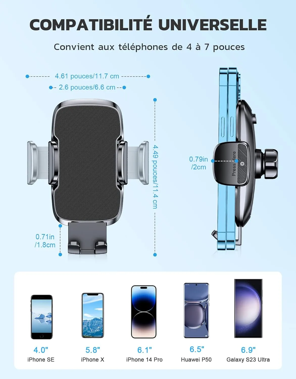 Support Voiture Ventouse Puissante – Image 4