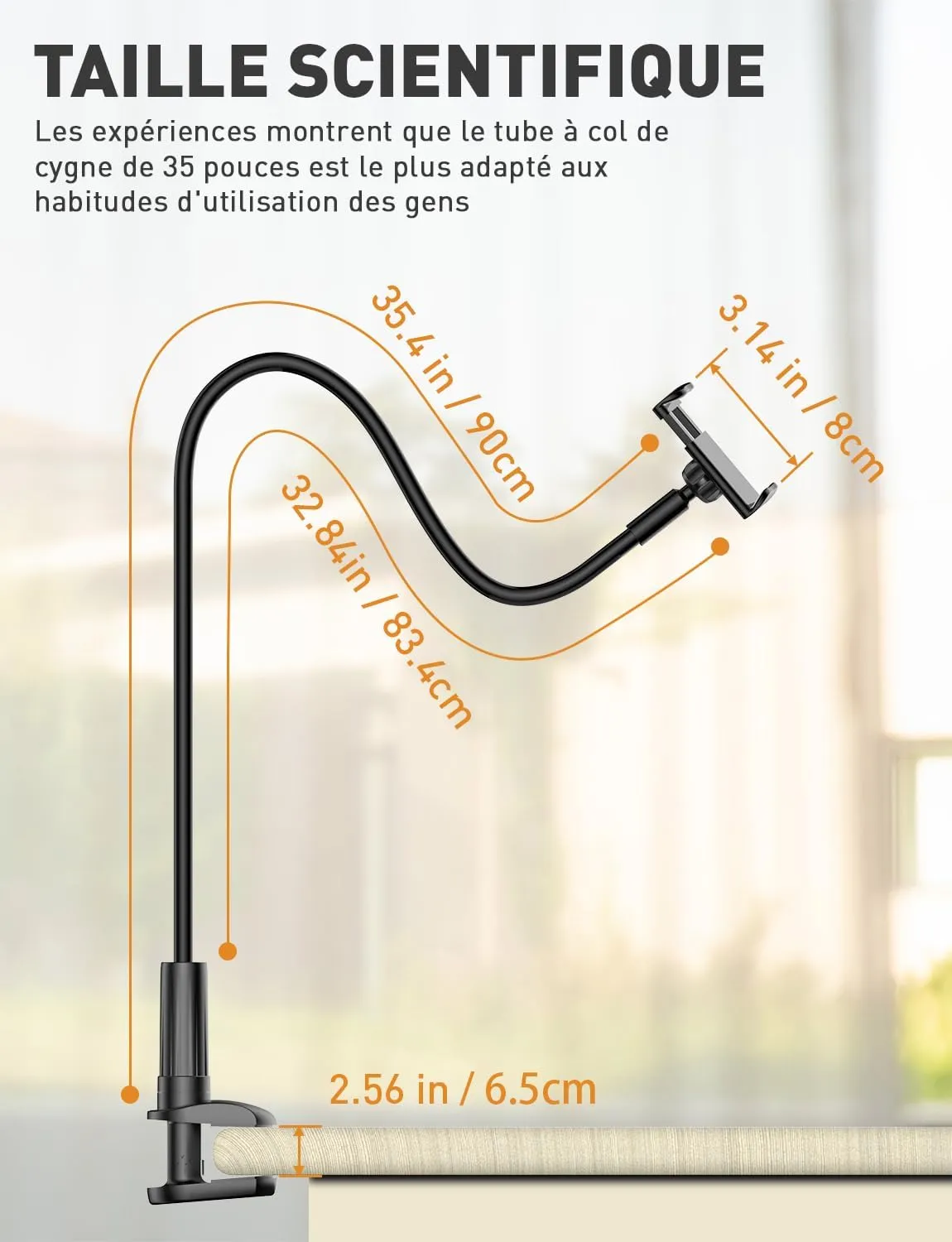 Support Téléphone pour Lit – Image 6