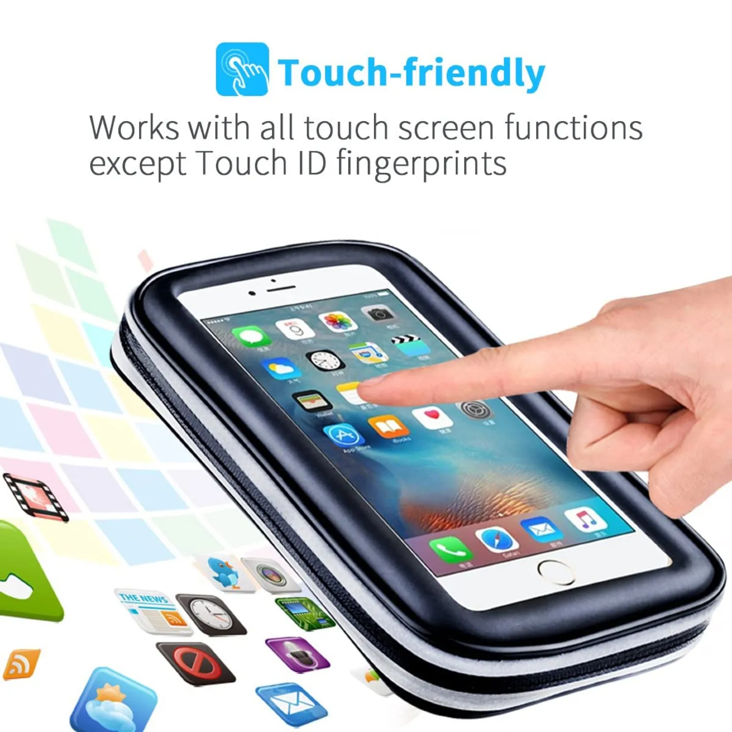 Support Téléphone Moto Étanche et Universel – Image 5