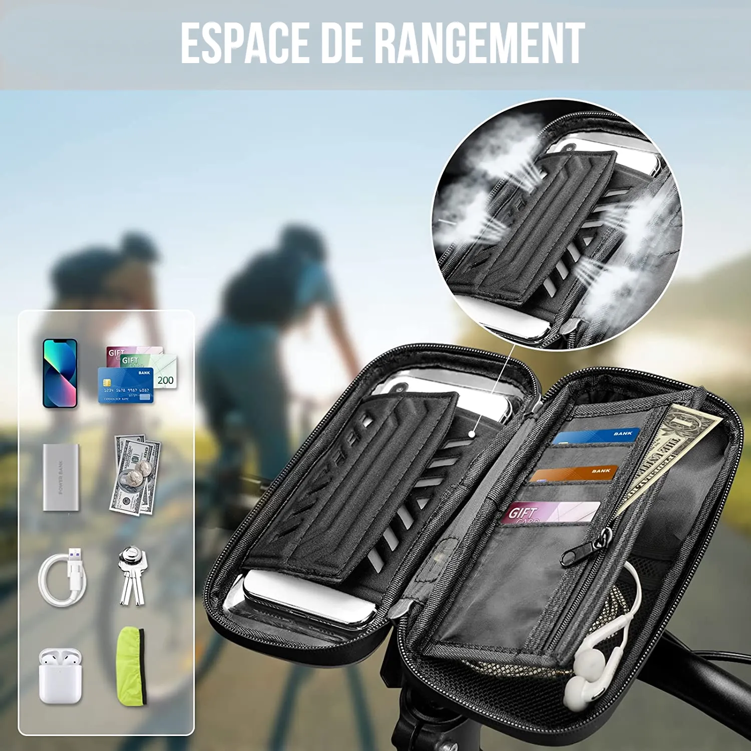 Support Vélo Téléphone Portable – Image 2