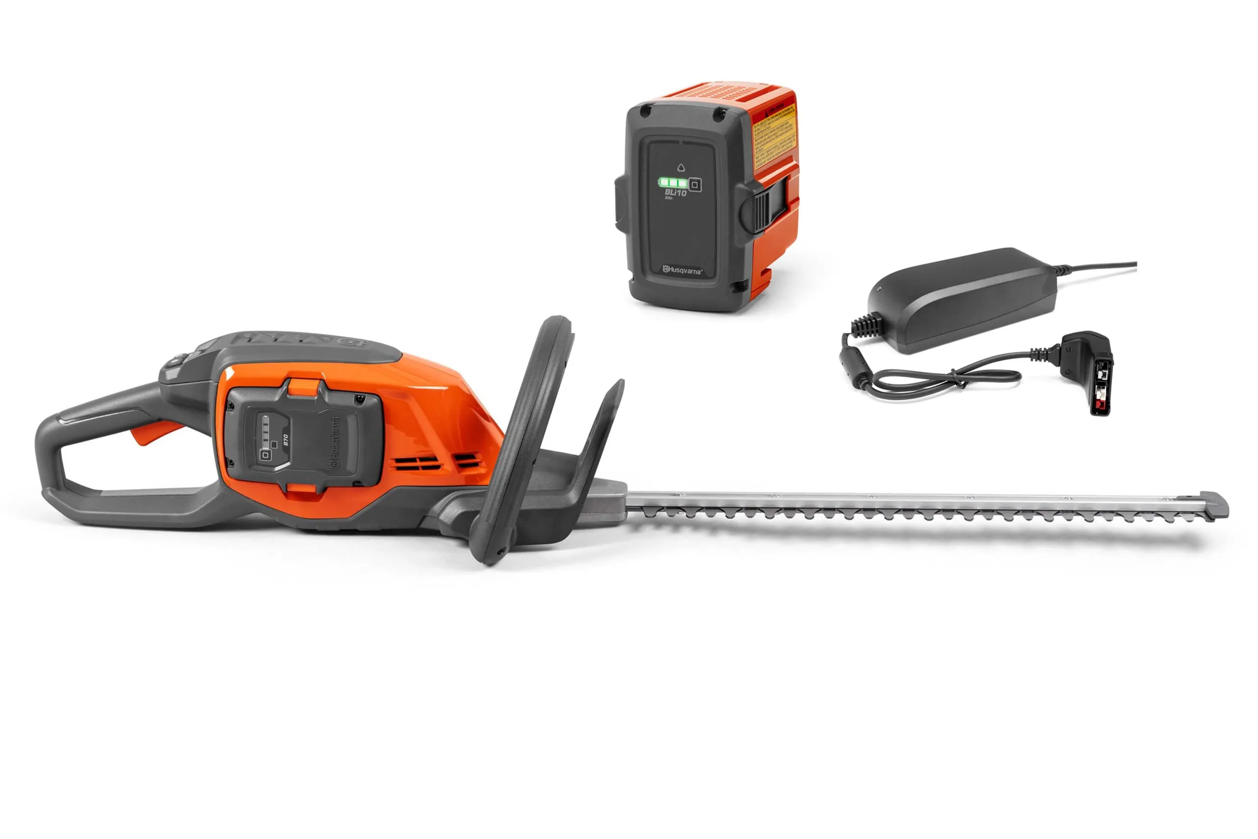 Taille-haie à batterie HUSQVARNA – 215iHD45 (pack 1 batterie BLI10 ou 40-B70 et chargeur 40-C80)