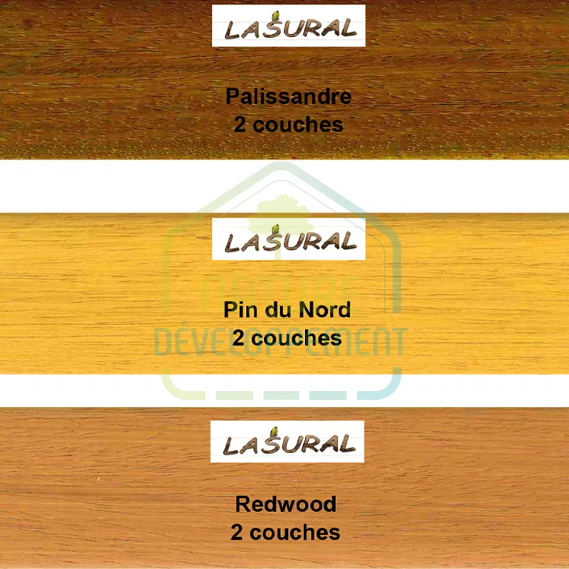 Colorant ton bois pour lasure incolore et saturateur LASURAL de Natura – Image 2