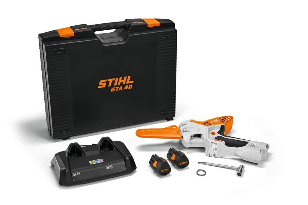 Scie à main à batterie STIHL – GTA 40 (pack 2 batteries AS+ chargeur AL 10) – Gamme AS