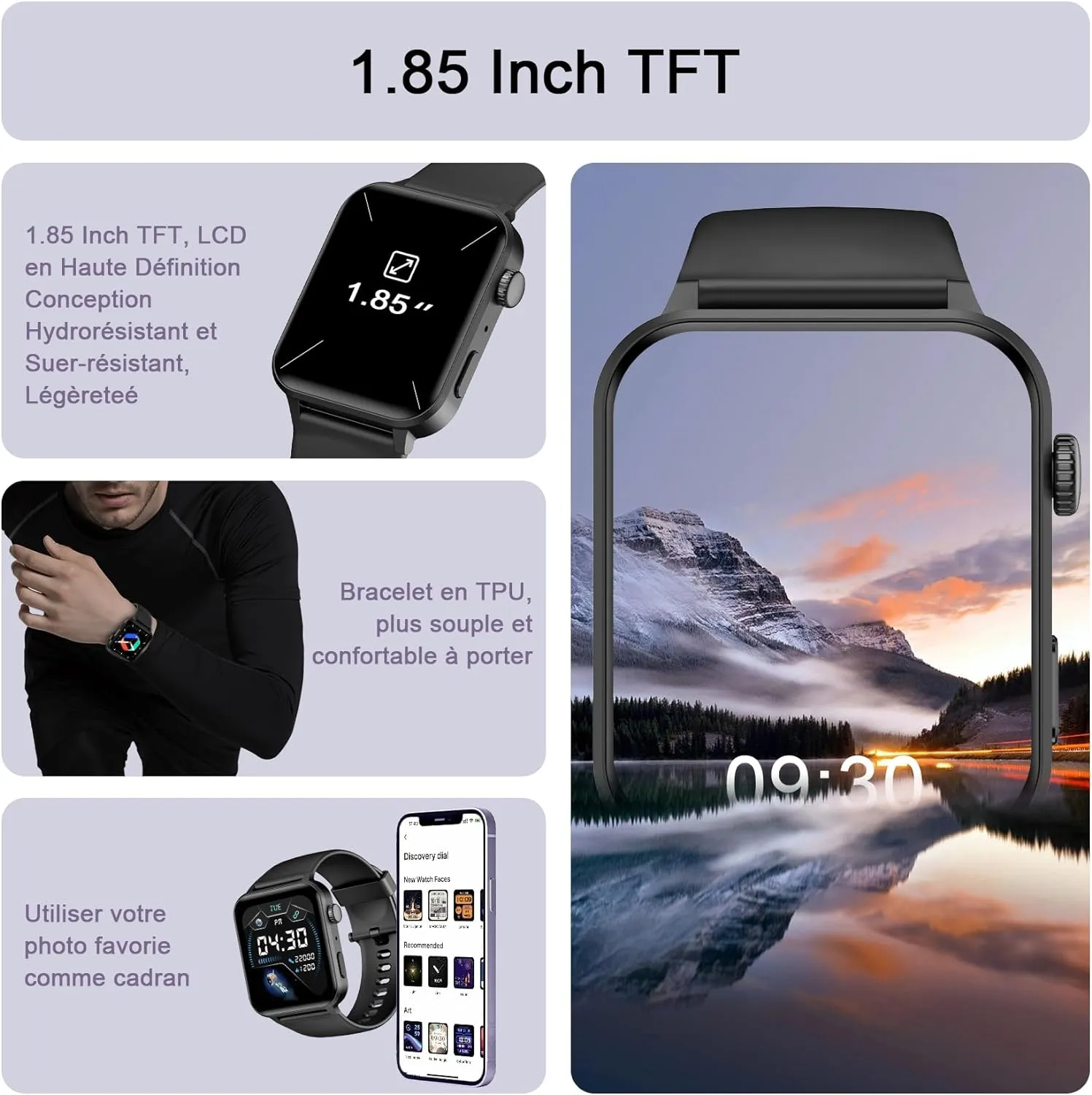 Montre Connectée 100 Modes Sportifs – Image 5