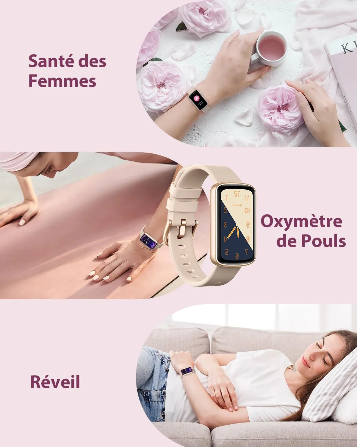 Montre Connectée Discrète Femme – Image 3