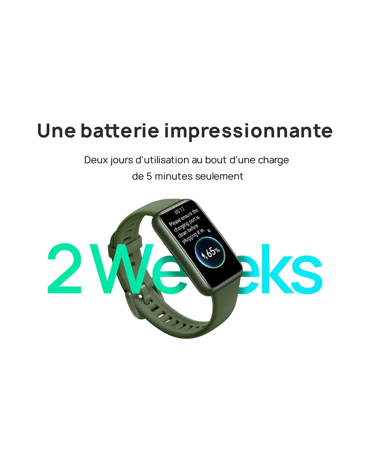 Montre Sport Femme Rectangle – Image 4