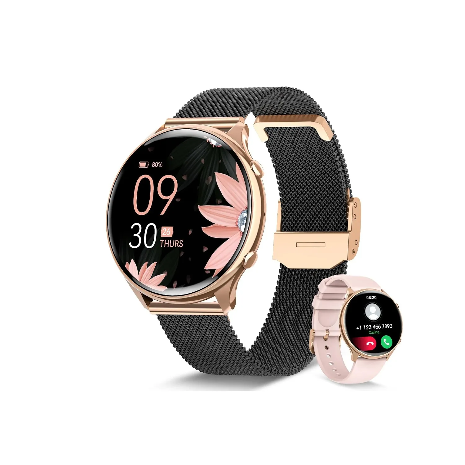 Montre Connectée Femme Design Raffiné