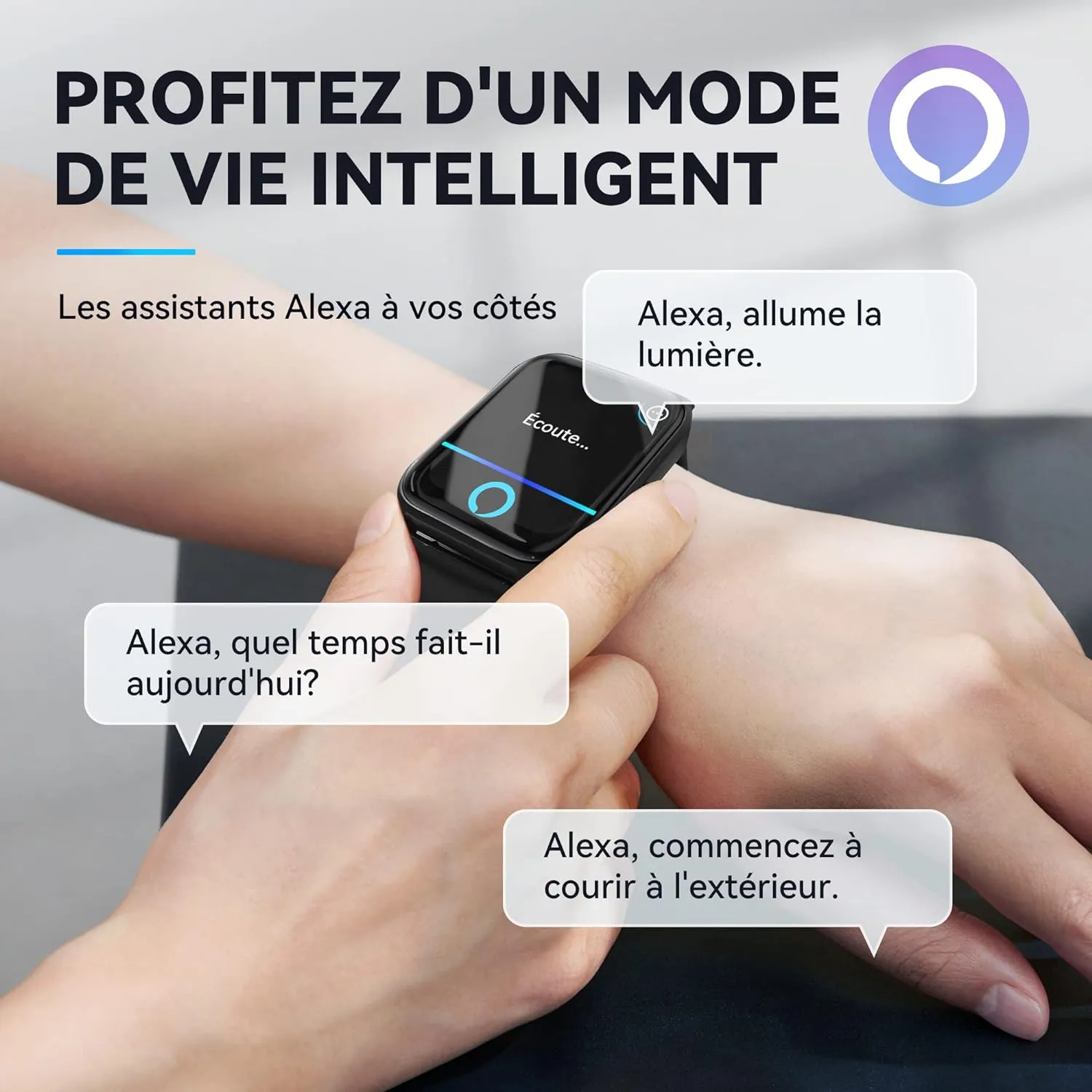 Montre Connectée Bluetooth 1.8 Pouce – Image 6