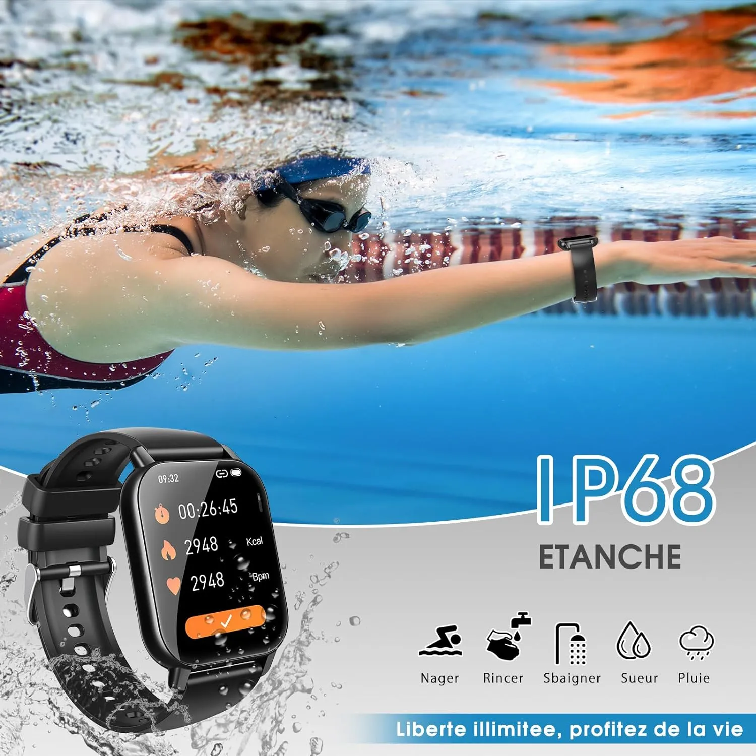 Montre Intelligente Connectée Sport – Image 7